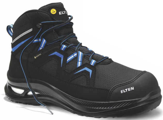 ELTEN Sicherheitsstiefel FRY XXG Pro GTX black-blue MID ESD 53 HI Cl ELTEN Sicherheitsstiefel FRY XXG Pro GTX black-blue MID ESD 53 HI Cl